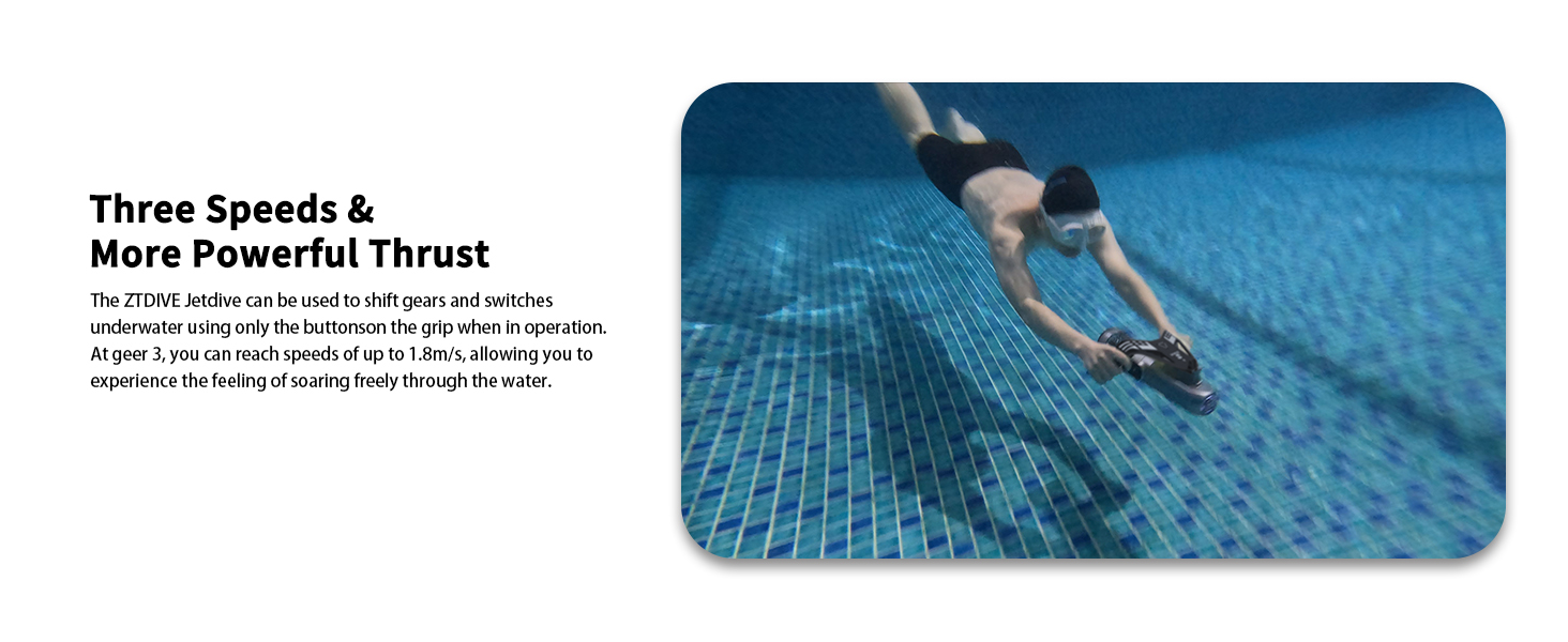 Handheld Underwater Scooter Jetdive 